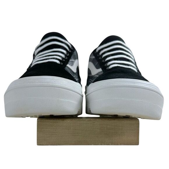 VANS Sentry Old Skool Black Suede/Plaid Chunky Sneakers 8.5(M) 11(W) main image 6